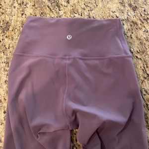 Lululemon leggings wunder under pant 28”